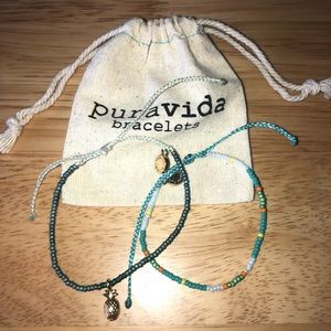 Two new PuraVida seed bead bracelets